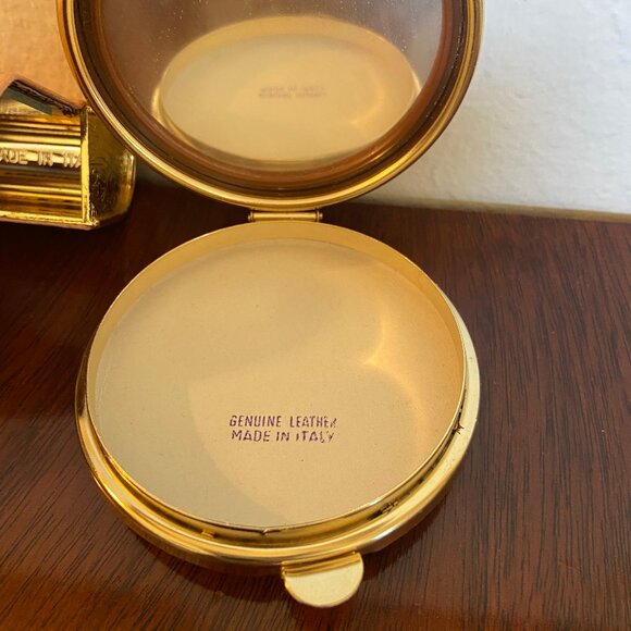 Vintage pink Italy compact/lipstick & SEALED Christian Dior 1970s?MISS DIOR 6ml - Picture 5 of 10